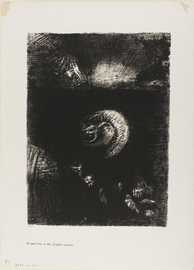 És felbukkannak a félelmetes teremtmények minden módja, 8/10 alkotó: Odilon Redon