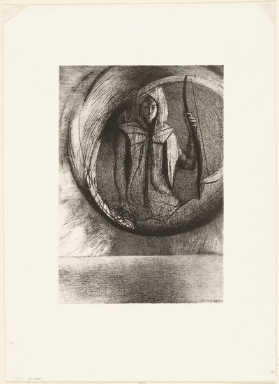 És túl, az Asztrálbálvány, az Apoteózis, 6/2. tábla alkotó: Odilon Redon