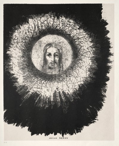És a Nap Korongjában Jézus Krisztus Arca ragyog alkotó: Odilon Redon