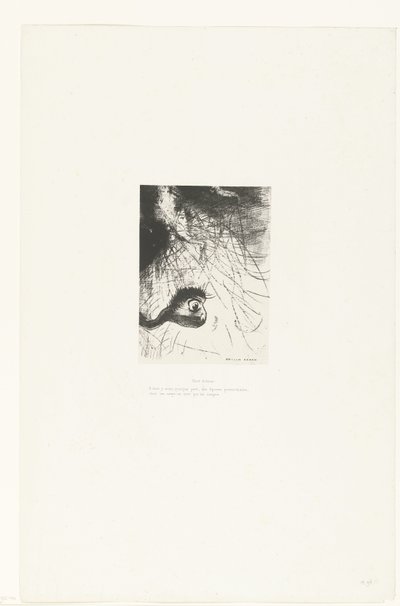 Antonius: Valahol létezniük kell olyan archetípusoknak, amelyek teste csak tükörkép Sainte Antoine: Il doit y avoir, quelque rész, des figures primordiales, dont les corps ne sont que les images Tentation de Saint-Antoine (2) (sorozat címe) Kérelem a d alkotó: Odilon Redon
