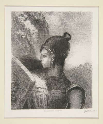 Br?nnhilde, a La Revue Wagnerienne frontképe alkotó: Odilon Redon