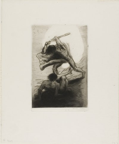 Káin és Ábel alkotó: Odilon Redon