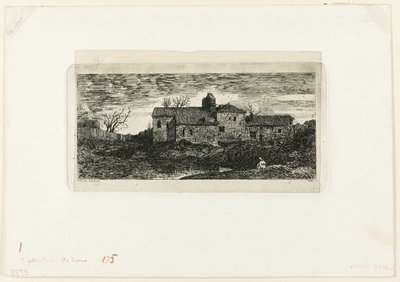 Kápolna és zarándokszálló Harambeltzben (Basses-Pireneusok) alkotó: Odilon Redon