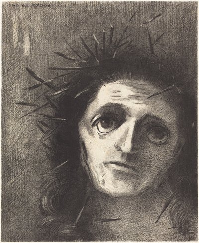 Krisztus alkotó: Odilon Redon
