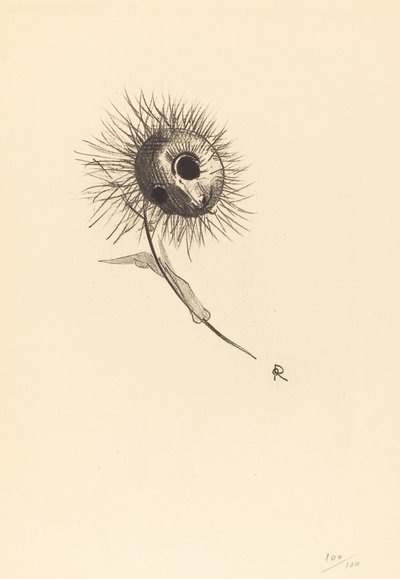 Cul-de-Lampe alkotó: Odilon Redon