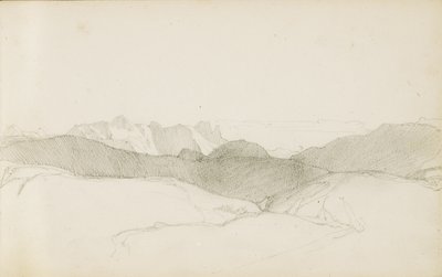 A "The Basque Country", 1862-63 című albumból merítve alkotó: Odilon Redon