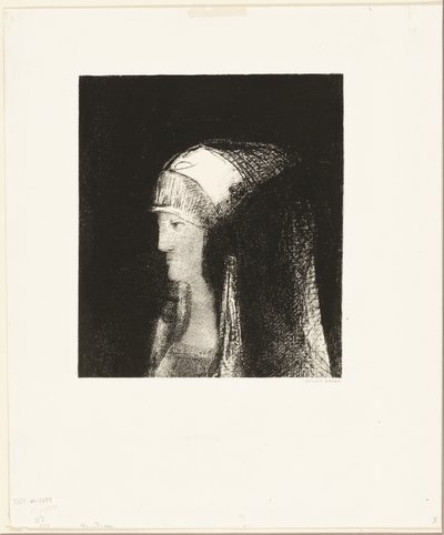 Druidess alkotó: Odilon Redon