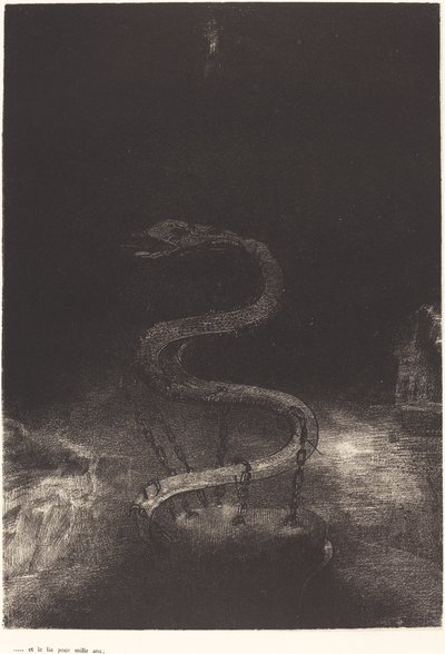 És ezer évre megkötözte alkotó: Odilon Redon
