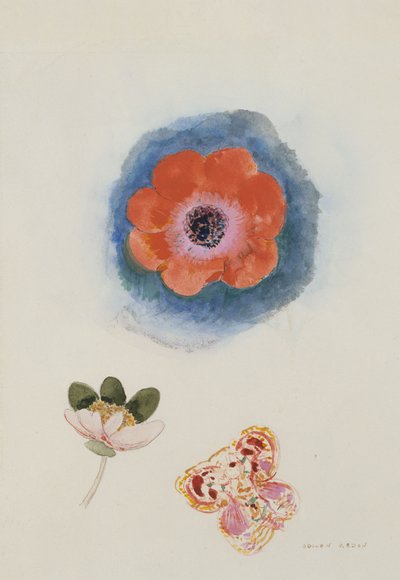 Blumenstudie alkotó: Odilon Redon