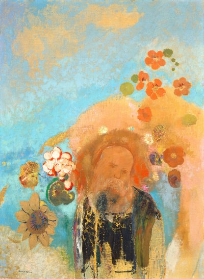 Roussel felidézése, c. 1912. alkotó: Odilon Redon