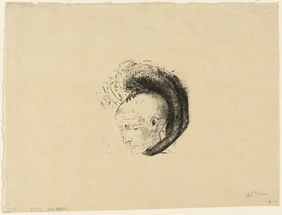 A festészet idealista mozgalma címlapja, André Mellerio alkotó: Odilon Redon