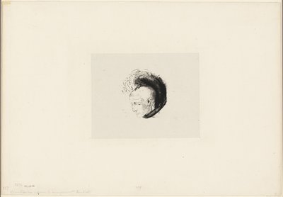 André Mellerio: Le mouvement idéaliste en peinture (Az idealista mozgalom a festészetben) címlapképe. alkotó: Odilon Redon