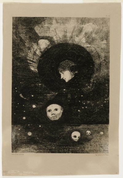Csírázás, kettes tányér az In Dreams-től alkotó: Odilon Redon