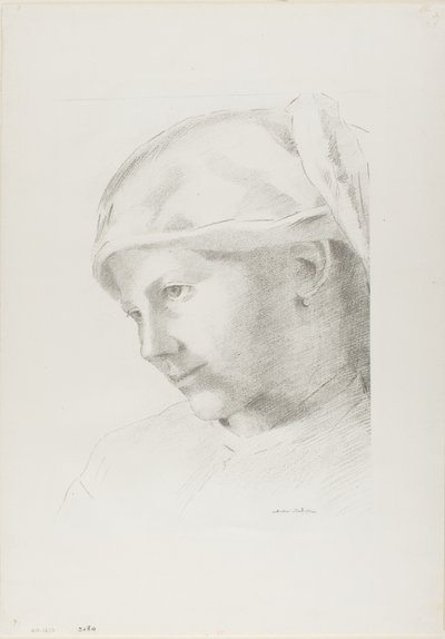 Lány alkotó: Odilon Redon