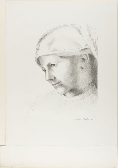 Lány alkotó: Odilon Redon