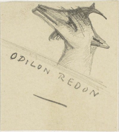 Kecske alkotó: Odilon Redon