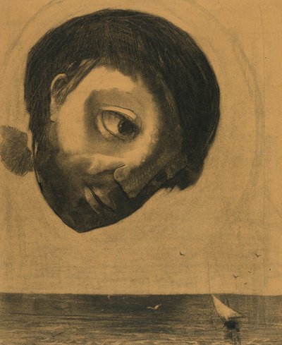 A vizek őrző szelleme alkotó: Odilon Redon