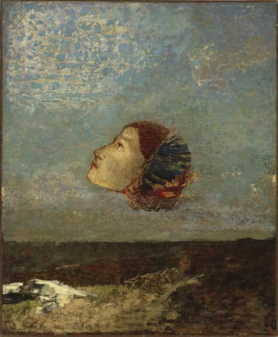 Hódolat Goya előtt alkotó: Odilon Redon
