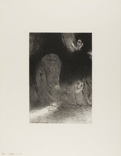 Néha láttam az égen a szellemek formáit, 21/24. tábla alkotó: Odilon Redon