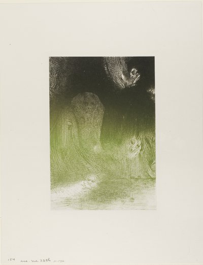 Néha láttam az égen a szellemek formáit, 21/24. tábla alkotó: Odilon Redon
