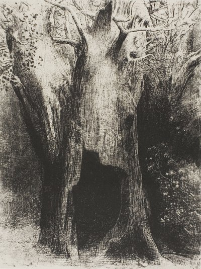 Elmerültem a magányban. Mögöttem a fán laktam, 24/9. tábla alkotó: Odilon Redon