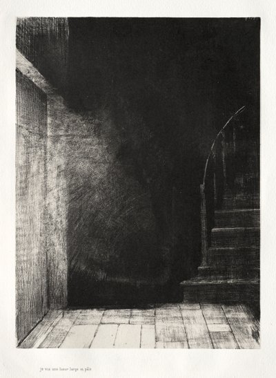 Fényvillanást láttam, nagyot és sápadt alkotó: Odilon Redon