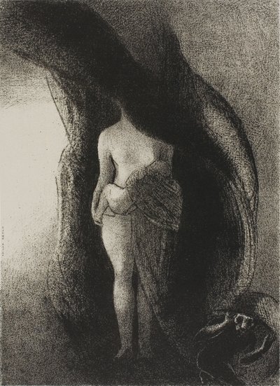 Még mindig a Nagy Ízisz vagyok! Még soha senki nem emelte fel a fátylat!, 16/24. tábla alkotó: Odilon Redon