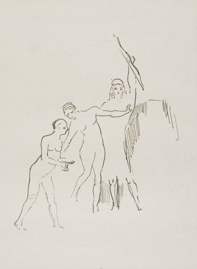 Azonnal három istennő támad, 24/11. tábla alkotó: Odilon Redon