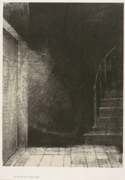 Egy kéz volt, látszólag annyi húsból és vérből, mint a sajátom, 4/6. tábla alkotó: Odilon Redon
