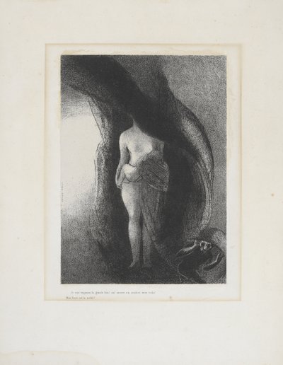 Még mindig én vagyok a nagy Ízisz! alkotó: Odilon Redon