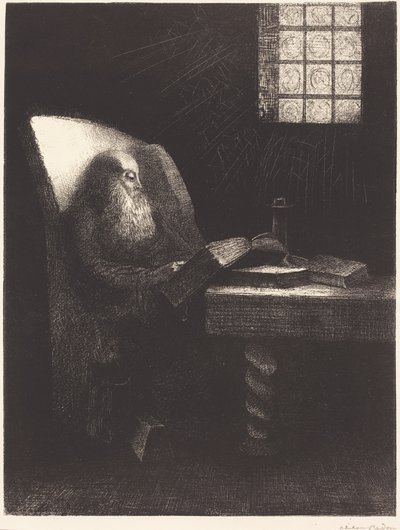 Az olvasó alkotó: Odilon Redon