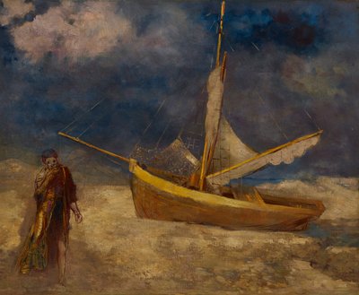 Az elidegenedett halász alkotó: Odilon Redon