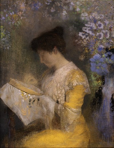 Madame Arthur Fontaine (Marie Escudier, 1865-1946) alkotó: Odilon Redon