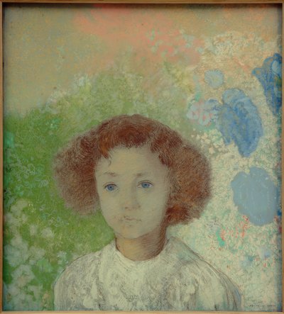 Mademoiselle de Gonet alkotó: Odilon Redon