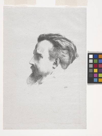 Maurice Denis (litográfia chine volant papíron) alkotó: Odilon Redon
