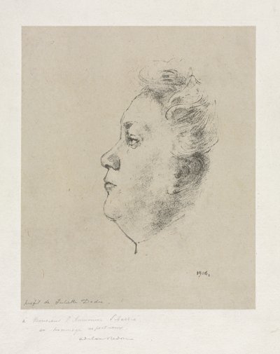 Juliette Dodu kisasszony, 1904. alkotó: Odilon Redon