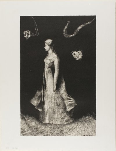Megszállottság, rögeszme alkotó: Odilon Redon