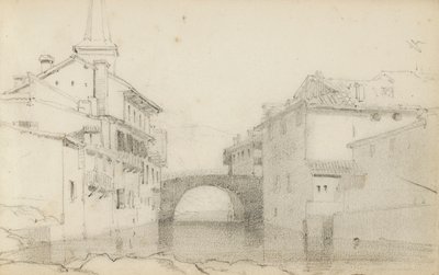 Oldal egy vázlatfüzetből, „Baszkföld” alkotó: Odilon Redon