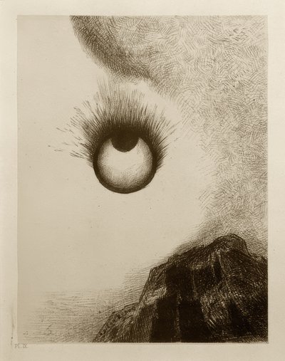 Mindenhol lángolnak a pupillák alkotó: Odilon Redon