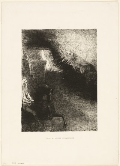 A Holdalatti világ zarándoka, 5/6. tábla alkotó: Odilon Redon