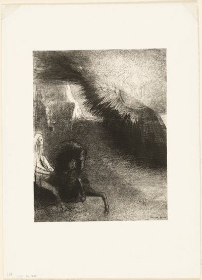 A Holdalatti világ zarándoka, 5/6. tábla alkotó: Odilon Redon