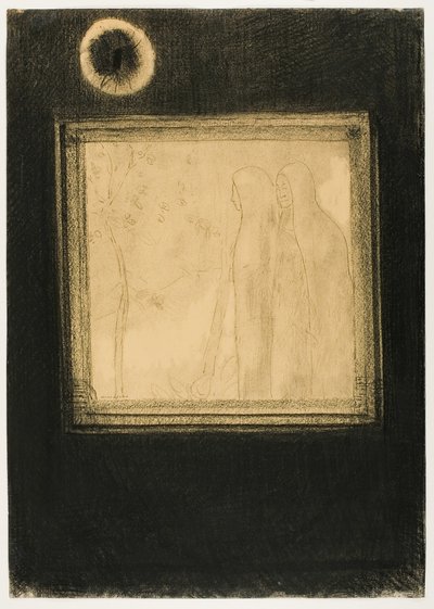 Jámbor nők alkotó: Odilon Redon