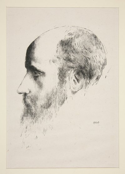 Édouard Vuillard portréja alkotó: Odilon Redon