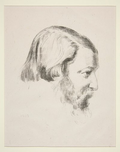 Paul S?rusier portréja alkotó: Odilon Redon