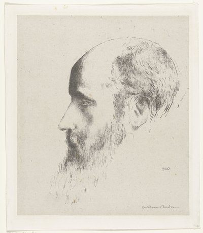 Edouard Vuillard portréja alkotó: Odilon Redon
