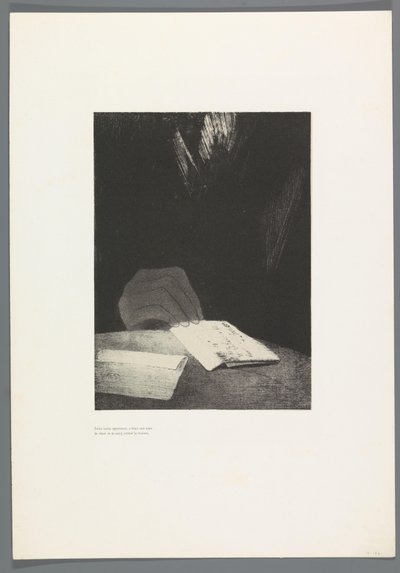 Minden jel szerint hús-vér kéz volt, mint az enyém The High House, 6 litho