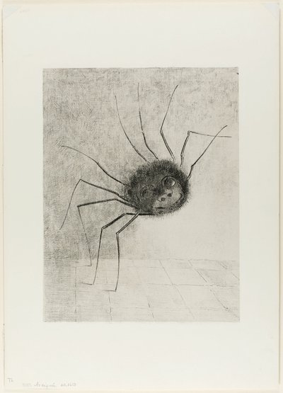 Pók alkotó: Odilon Redon
