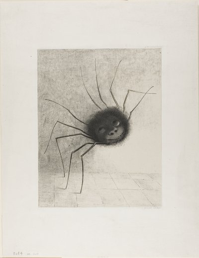 Pók alkotó: Odilon Redon