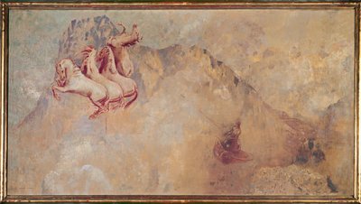 Napszekér (olaj, vászon) alkotó: Odilon Redon