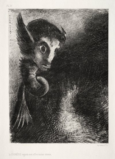 A Kiméra félelemmel nézett mindenre alkotó: Odilon Redon